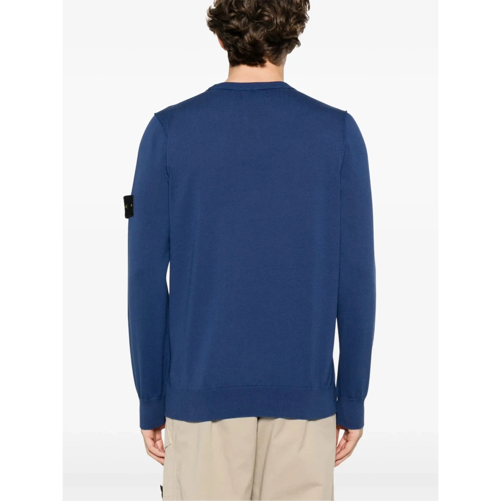Stone Island Stijlvolle Sweaters Collectie Blue Heren