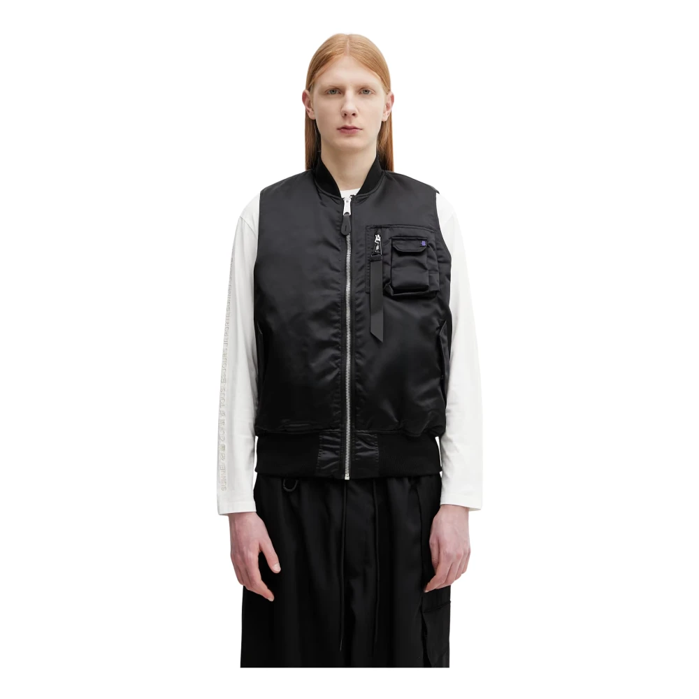 Alpha Industries Uomo Nero Giacche, S, New,