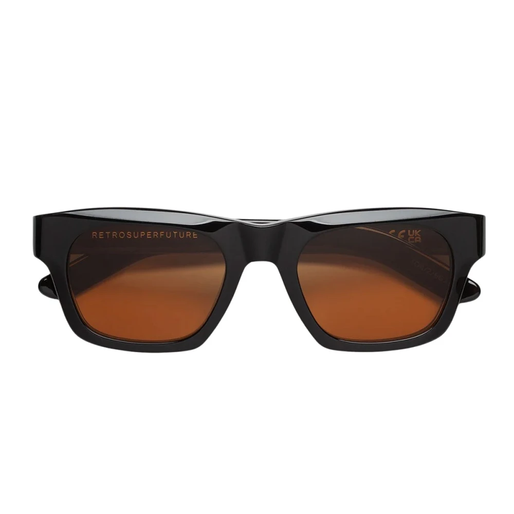 Retrosuperfuture Unisex Black Sintesi Sunglasses - Sunglasses - 52 Mm - Accessories