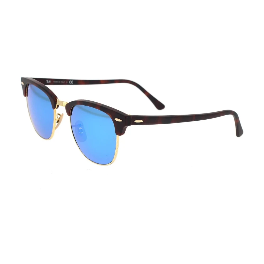 Ray-Ban Unisex Brown Sunglasses, 51 Mm, Classic Clubmaster Sunglasses
