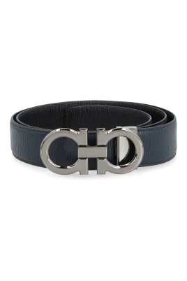 Gancini Reversible Leather Belt