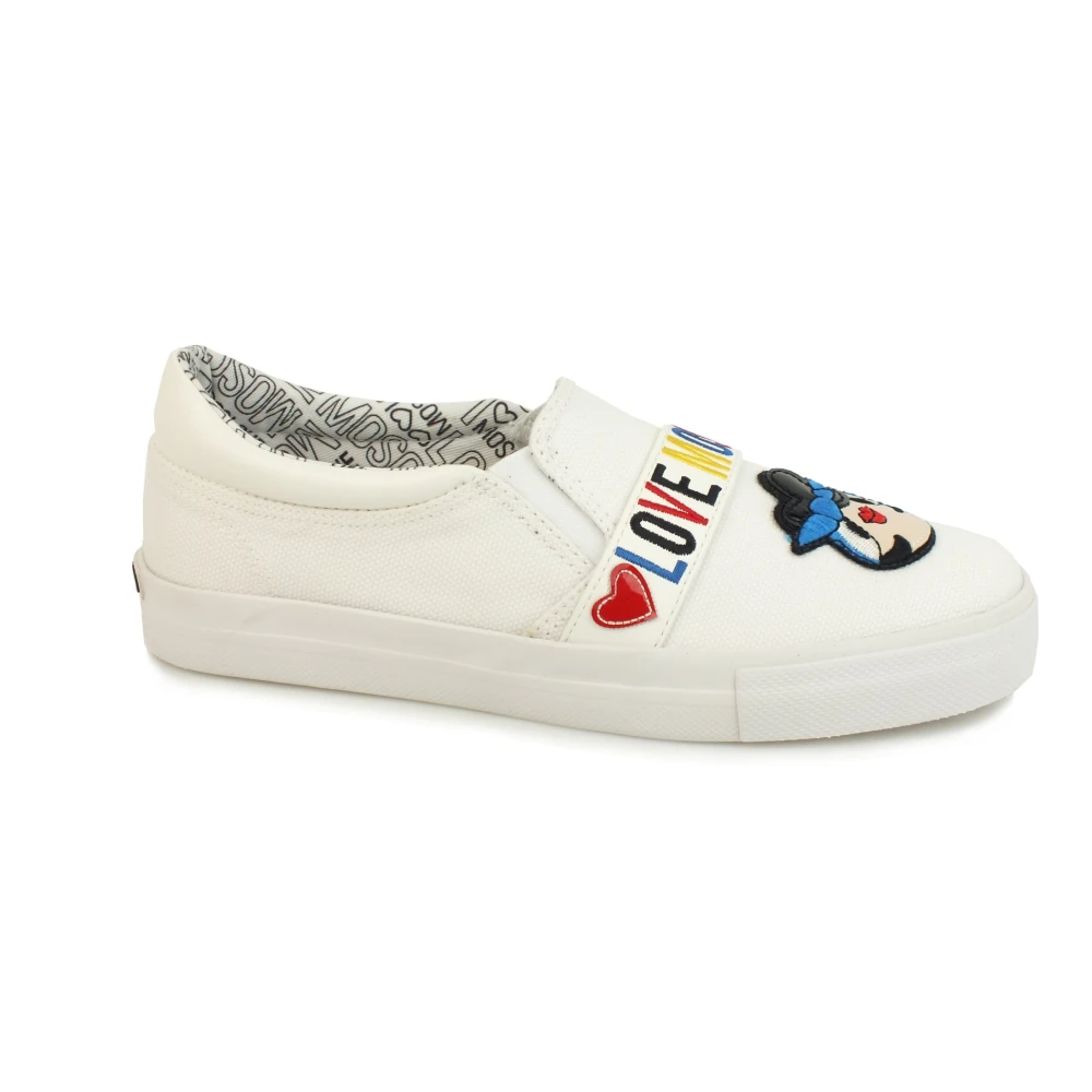 Love Moschino Women's White Trainers - Sneakers - 7 Uk - Shoes