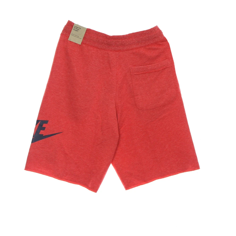Nike Lichtgewicht Tracksuit Shorts met Zakken Red Heren