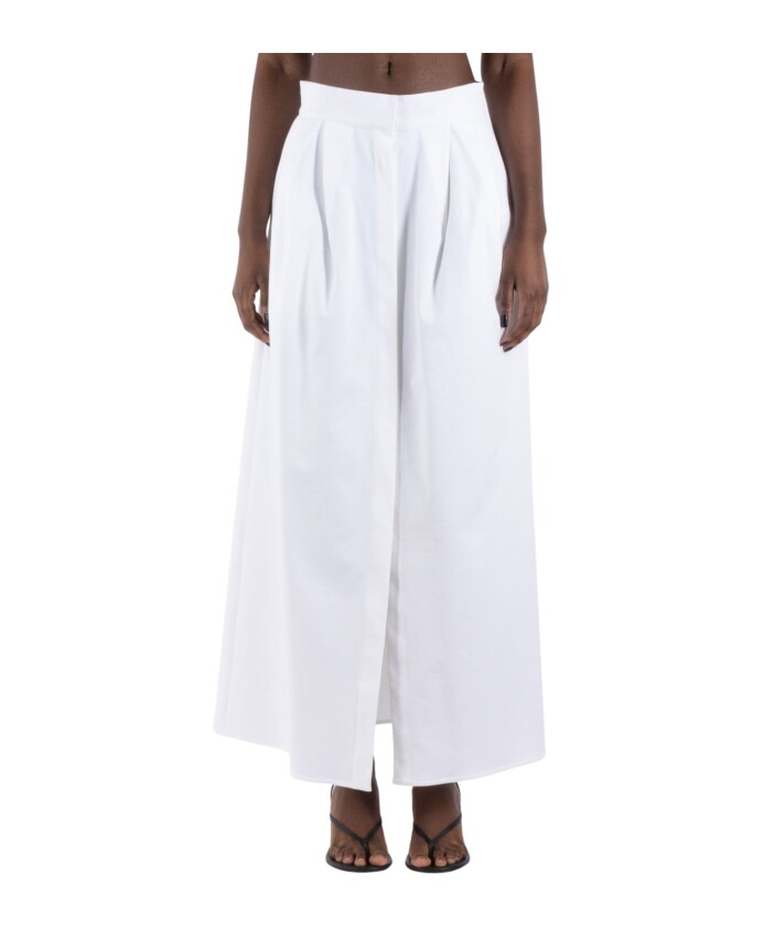 jupe-en-coton-blanc