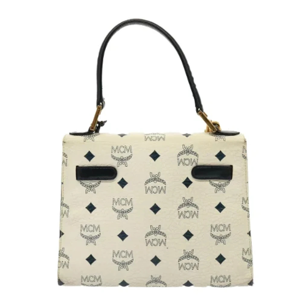 MCM Pre-owned Canvas handbags White Dames