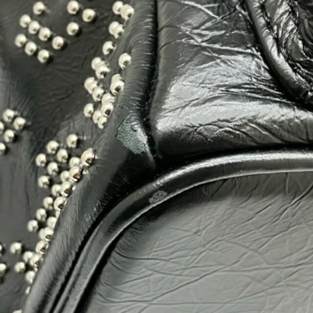 MCM Pre-owned Fabric backpacks Black Dames
