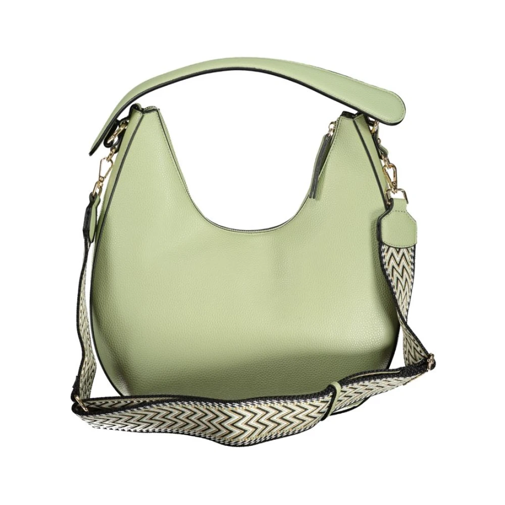 Valentino by Mario Valentino Groene Polyethyleen Handtas met Schouderriem Green Dames