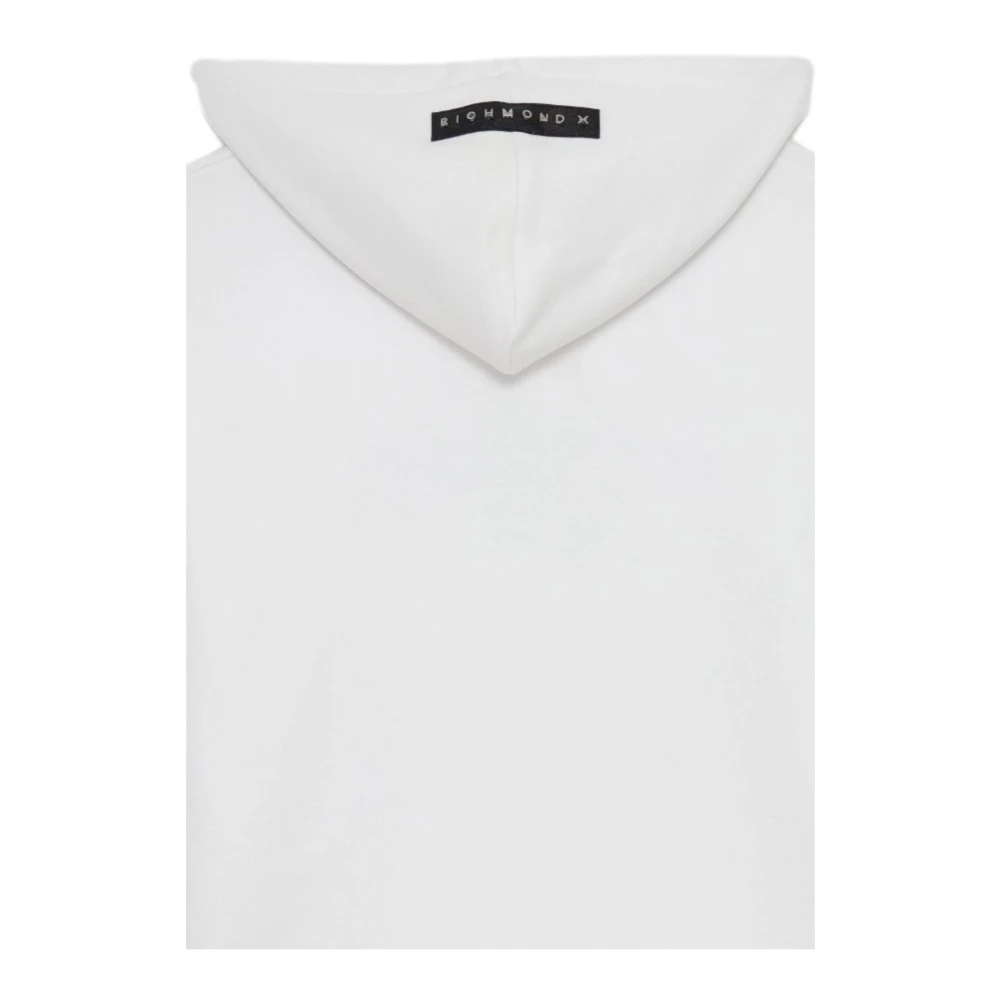 John Richmond Dames Sweatshirt Mode Stijl White Dames