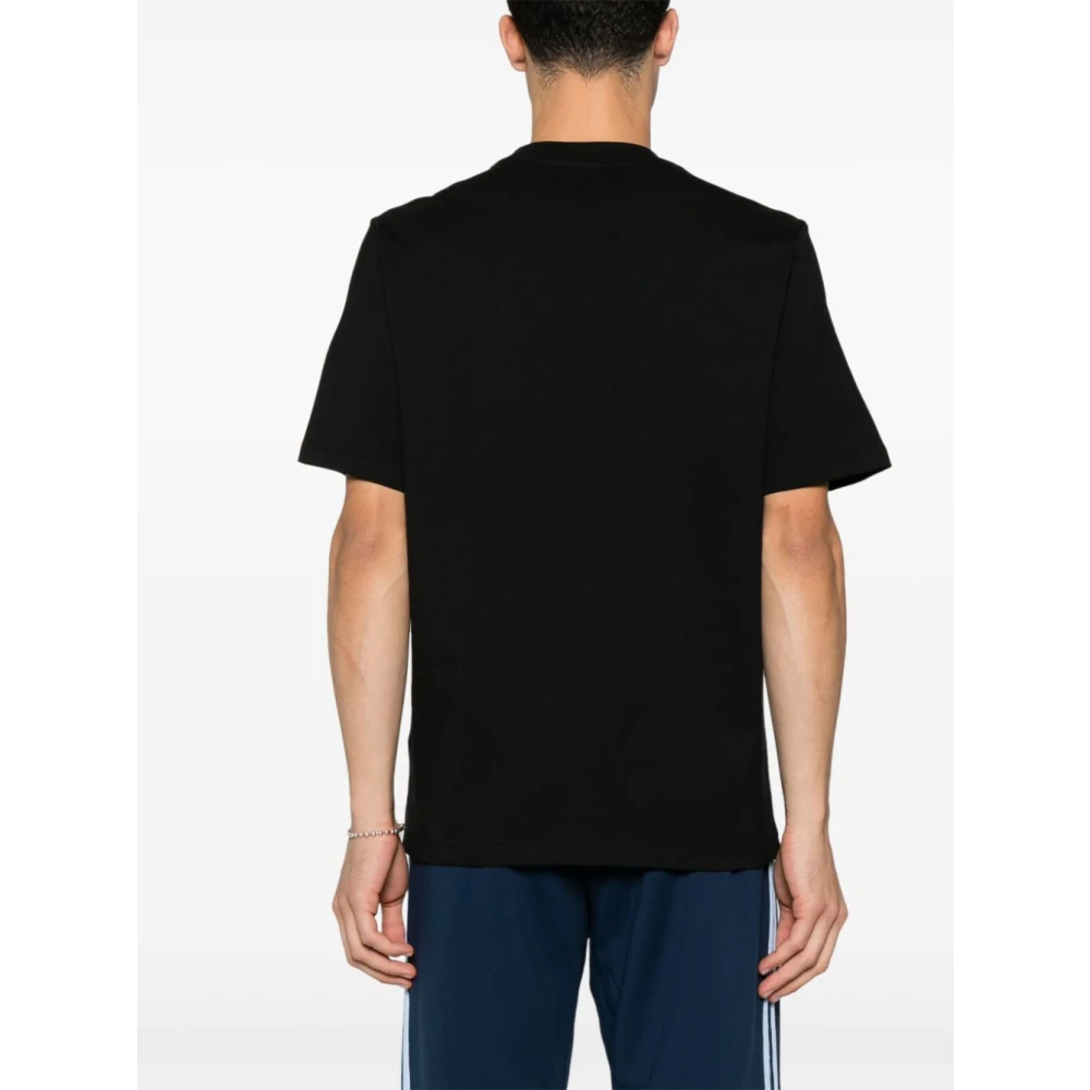 Amiri Staggered Logo T-shirt Black Heren