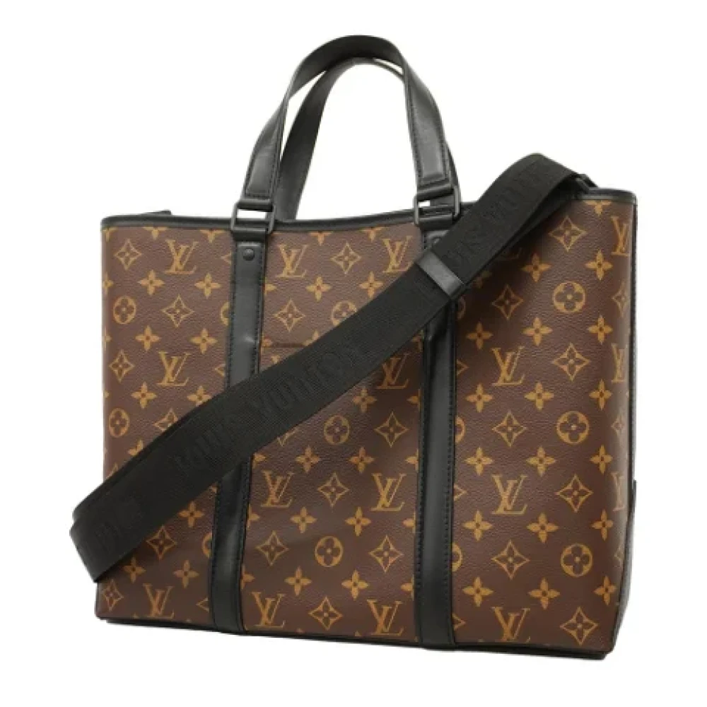 Louis Vuitton Vintage Pre-owned Fabric louis-vuitton-bags Brown Dames