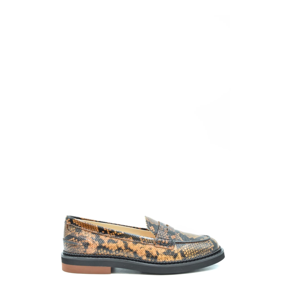 Tod's Women's Multicolor Loafers, 2 Uk, Leather Moccasins