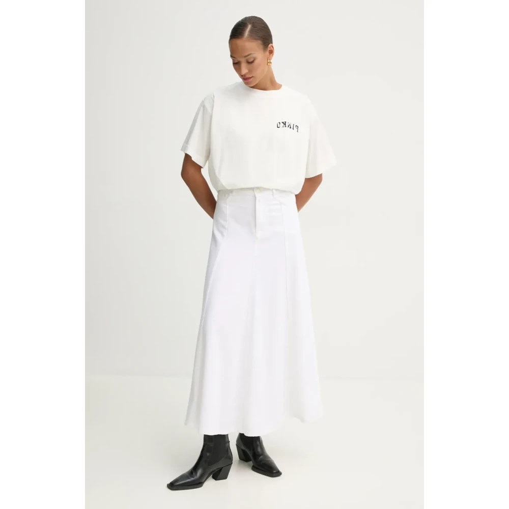 pinko Stijlvolle T-shirts en Polos White Dames
