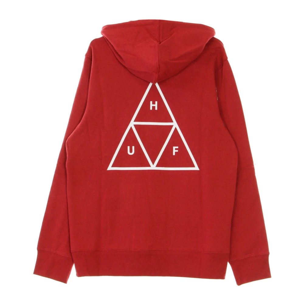 HUF Rode hoodie met trekkoord capuchon Red Heren