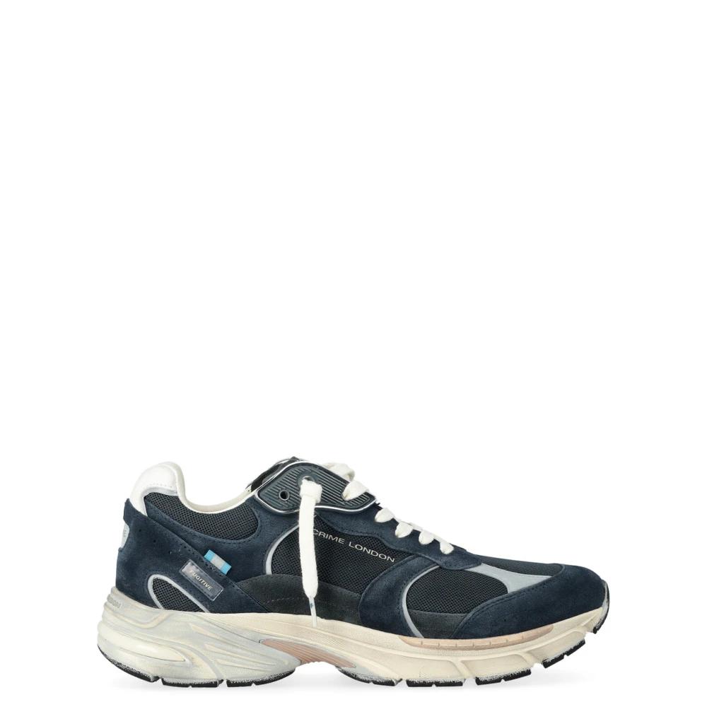 Crime London Fugitive 9094 Heren Schoenen Blauw