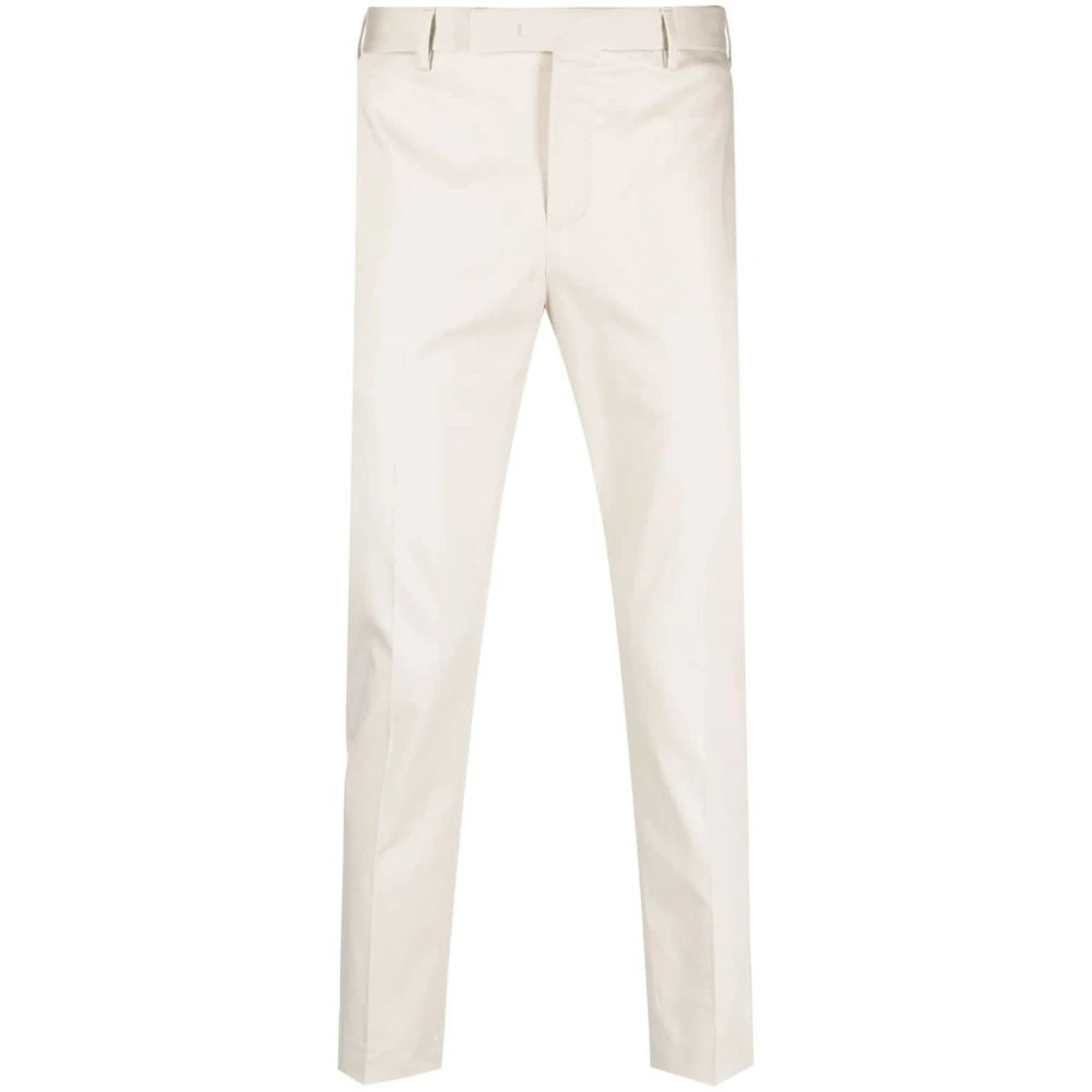 Pt01 Suit Trousers White Heren