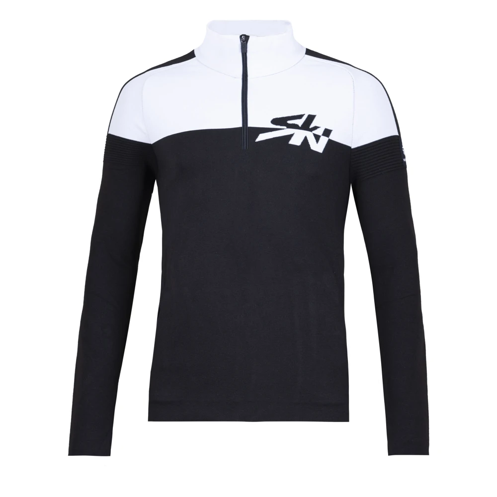 Newland Zwart Wit Kepler Stijlvolle Sneakers Black Heren