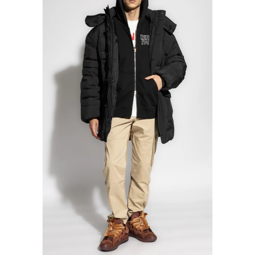 Kenzo Geïsoleerde jas Black Heren