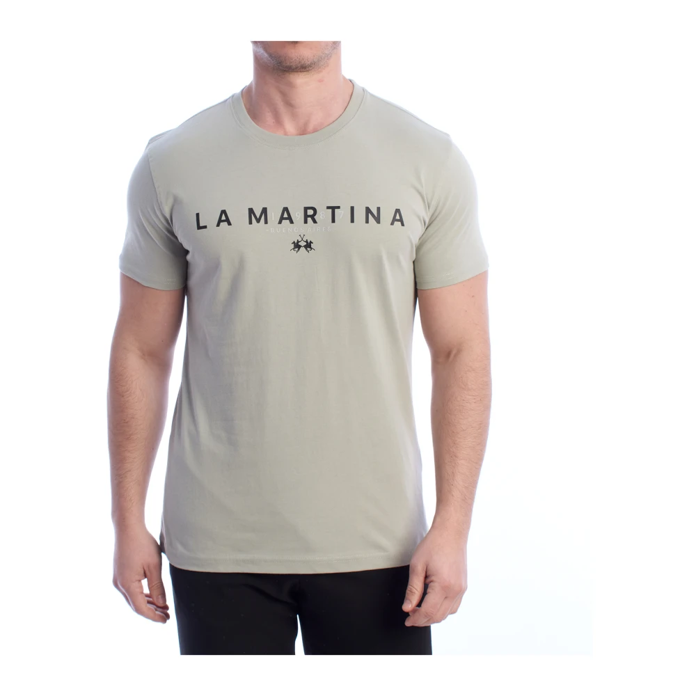 La Martina Men's Gray T-Shirts,, Short Sleeve T-Shirt Extra Large
