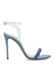 Sandalen met hoge hakken