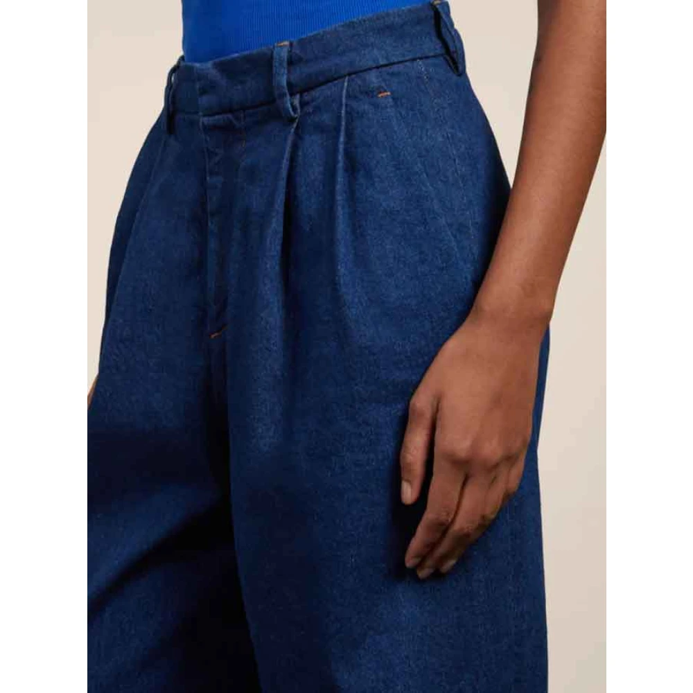 Pence 1979 Navy Audrey Chino Broek Blue Dames