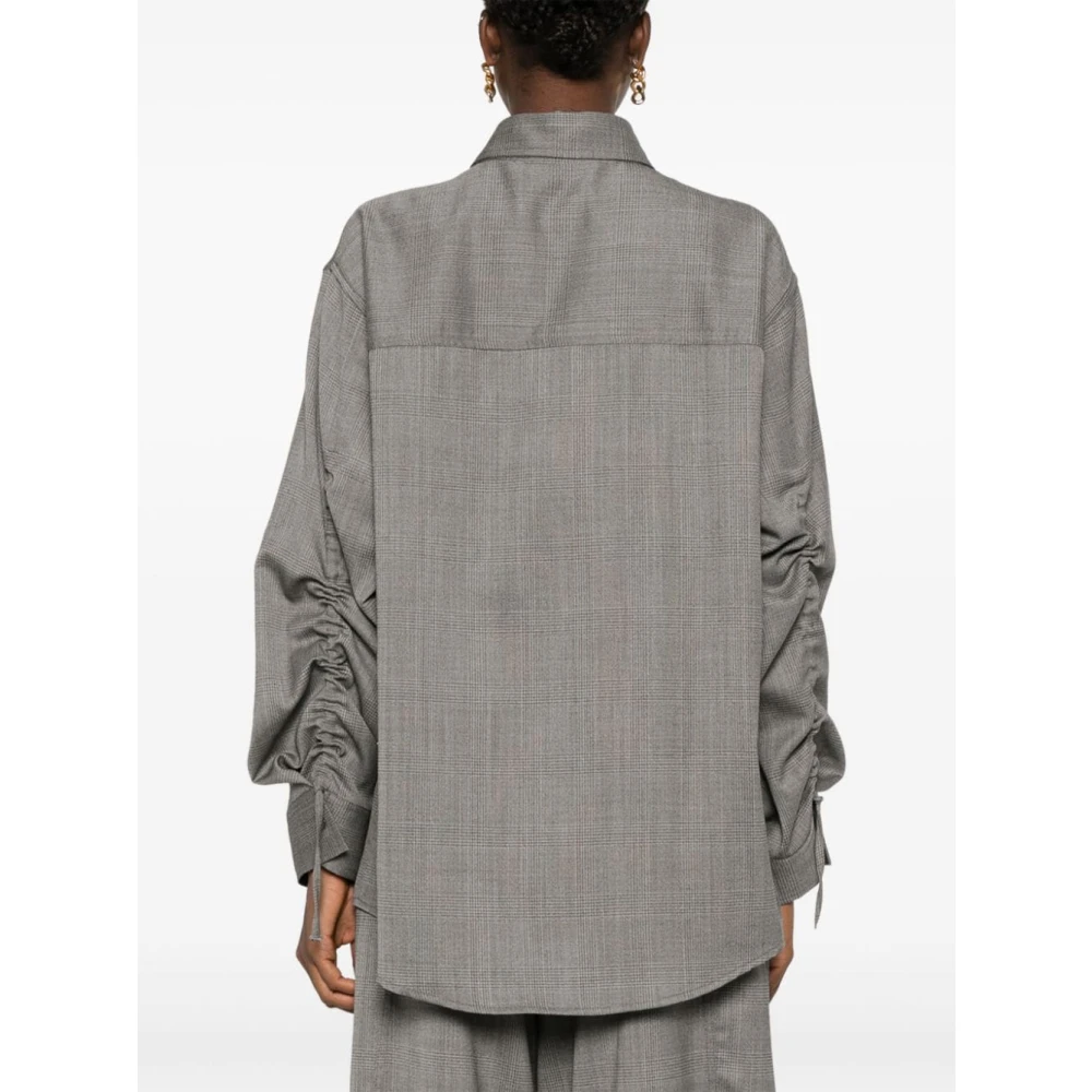Darkpark Luxe Wol Shirt Keanu Gray Dames