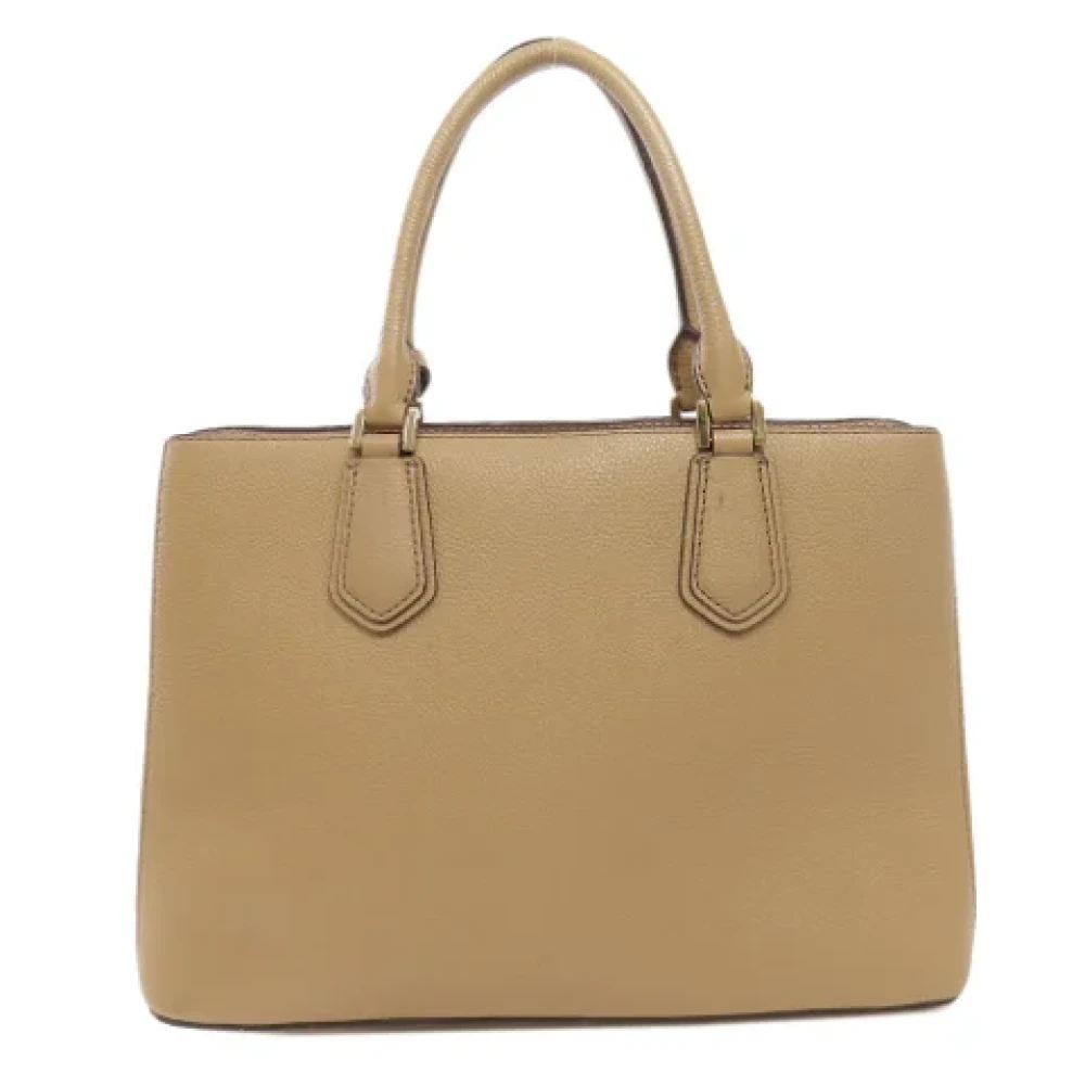Michael Kors Pre-owned Leather handbags Beige Dames