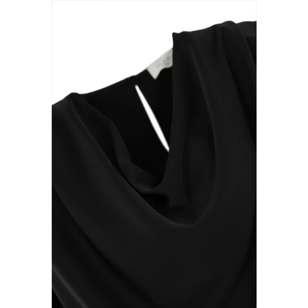 MVP wardrobe Zwarte top met lange mouwen Black Dames