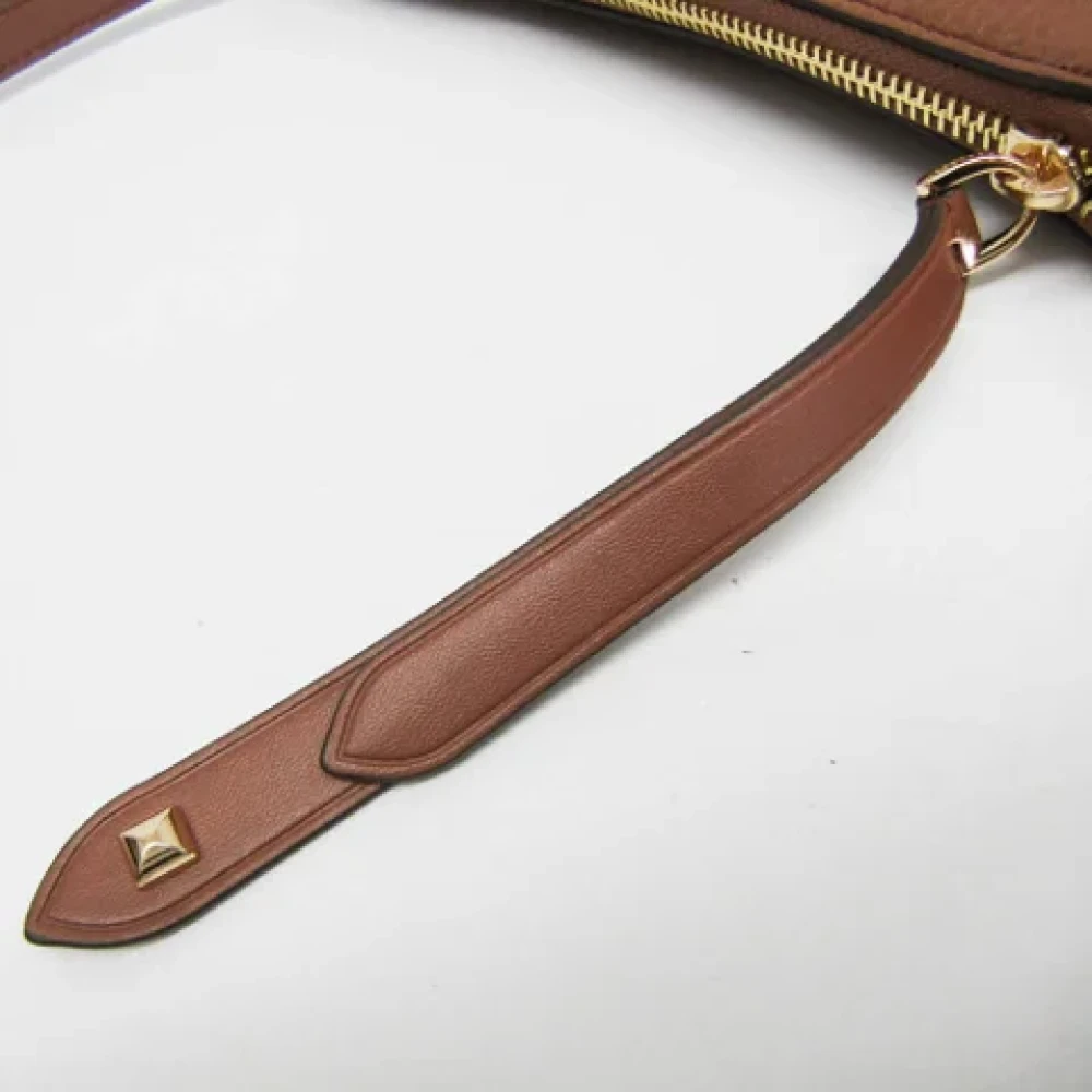 Michael Kors Pre-owned Leather shoulder-bags Brown Dames