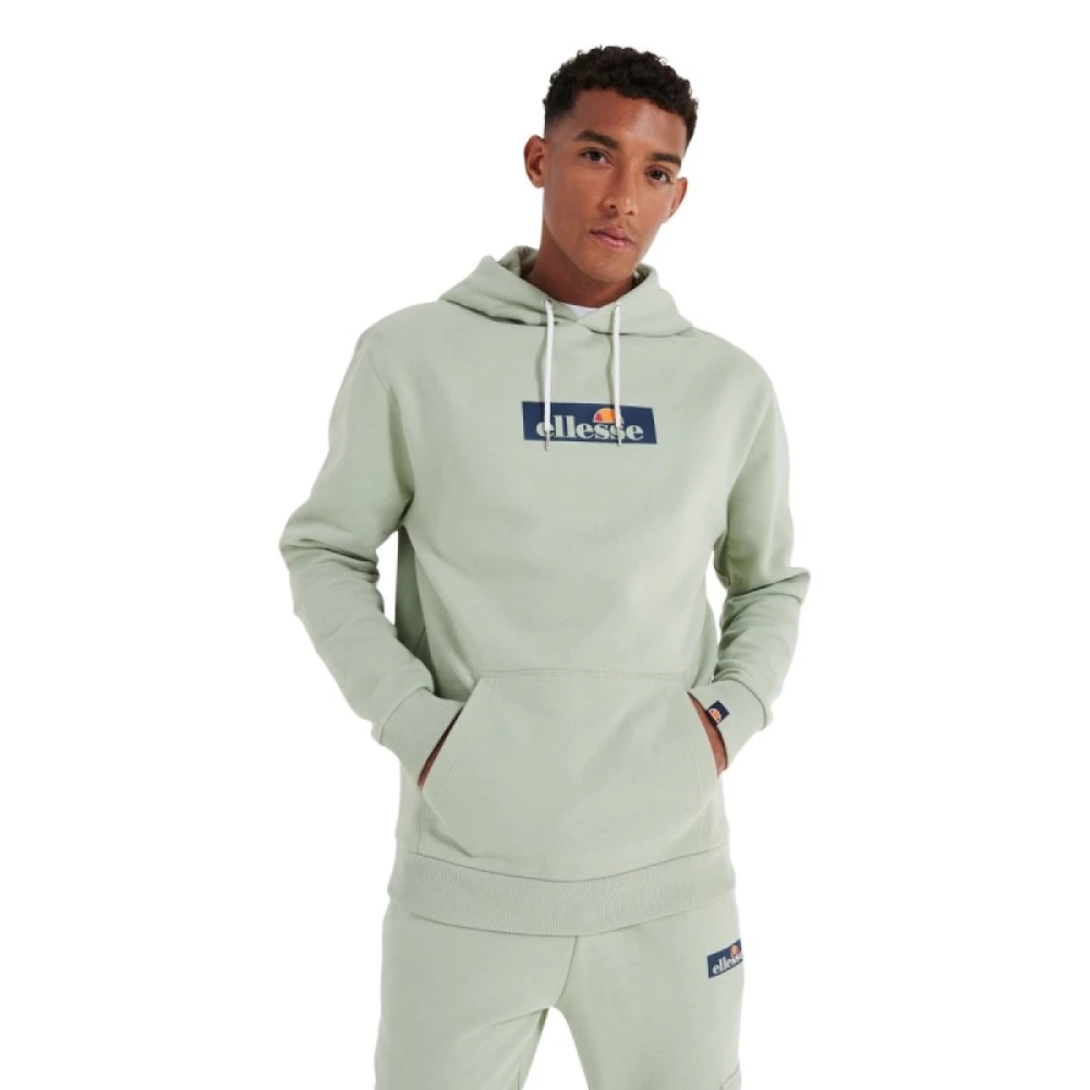 Ellesse Hombre Verde Sudaderas, Talla: L