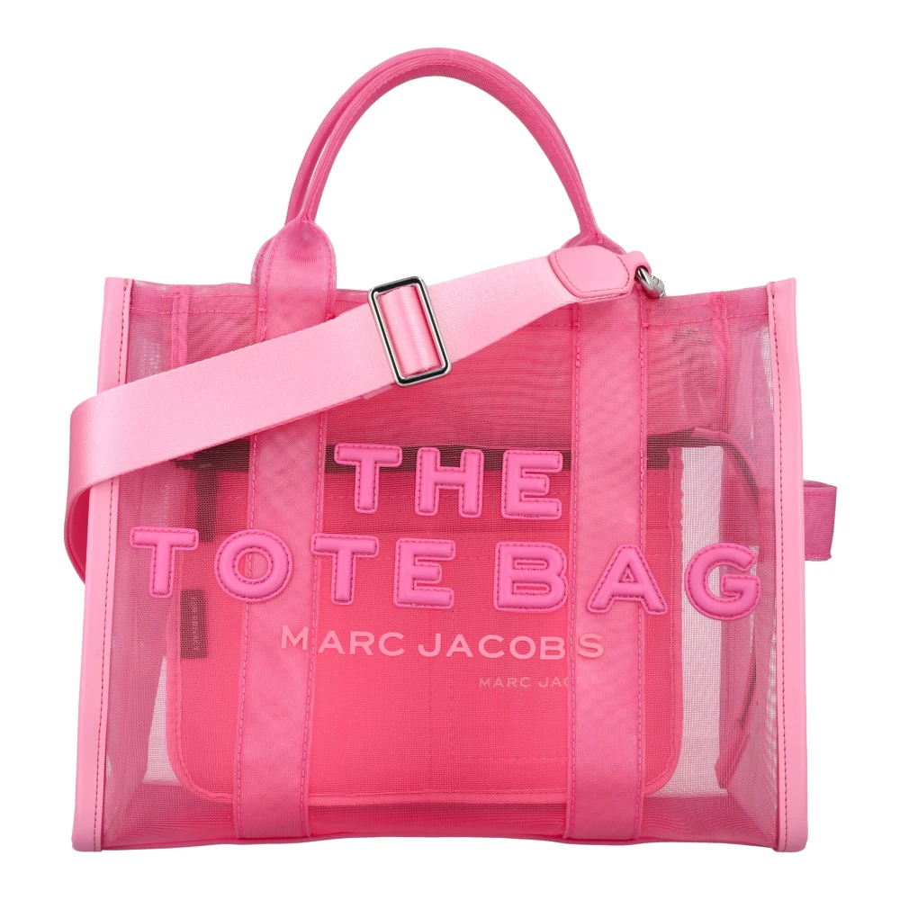 Marc Jacobs Mesh Medium Tote Handtas Candy Pink Dames