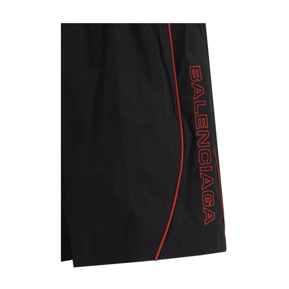 Balenciaga Monogram Zwemshorts Black Heren
