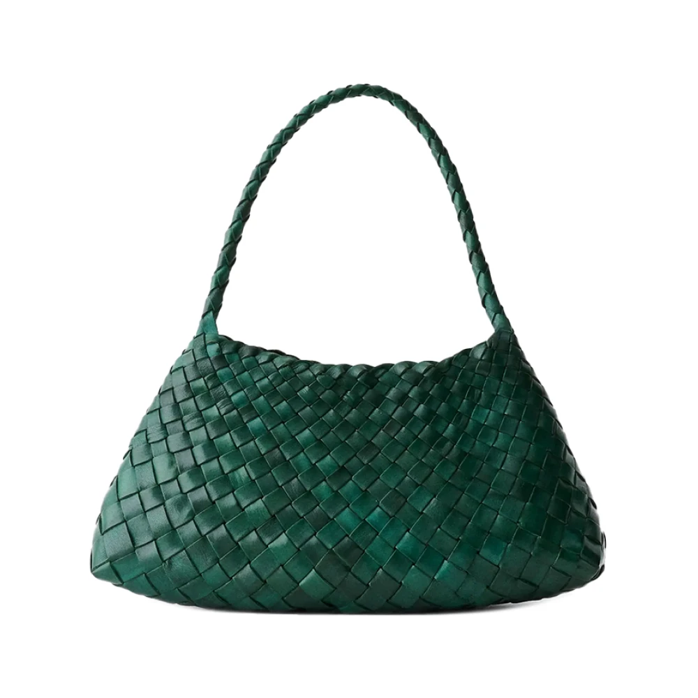 Dragon Diffusion Stijlvolle leren handtas voor vrouwen Green Dames