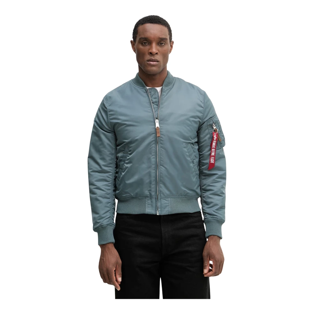 Alpha Industries Uomo Blu Giacche, L, New,