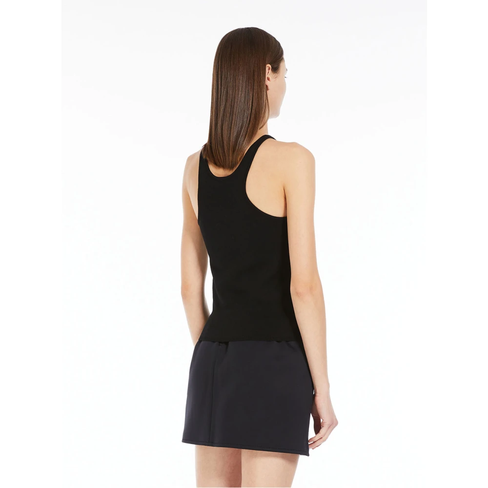 Max Mara Zwart Alfeo Jurk Black Dames
