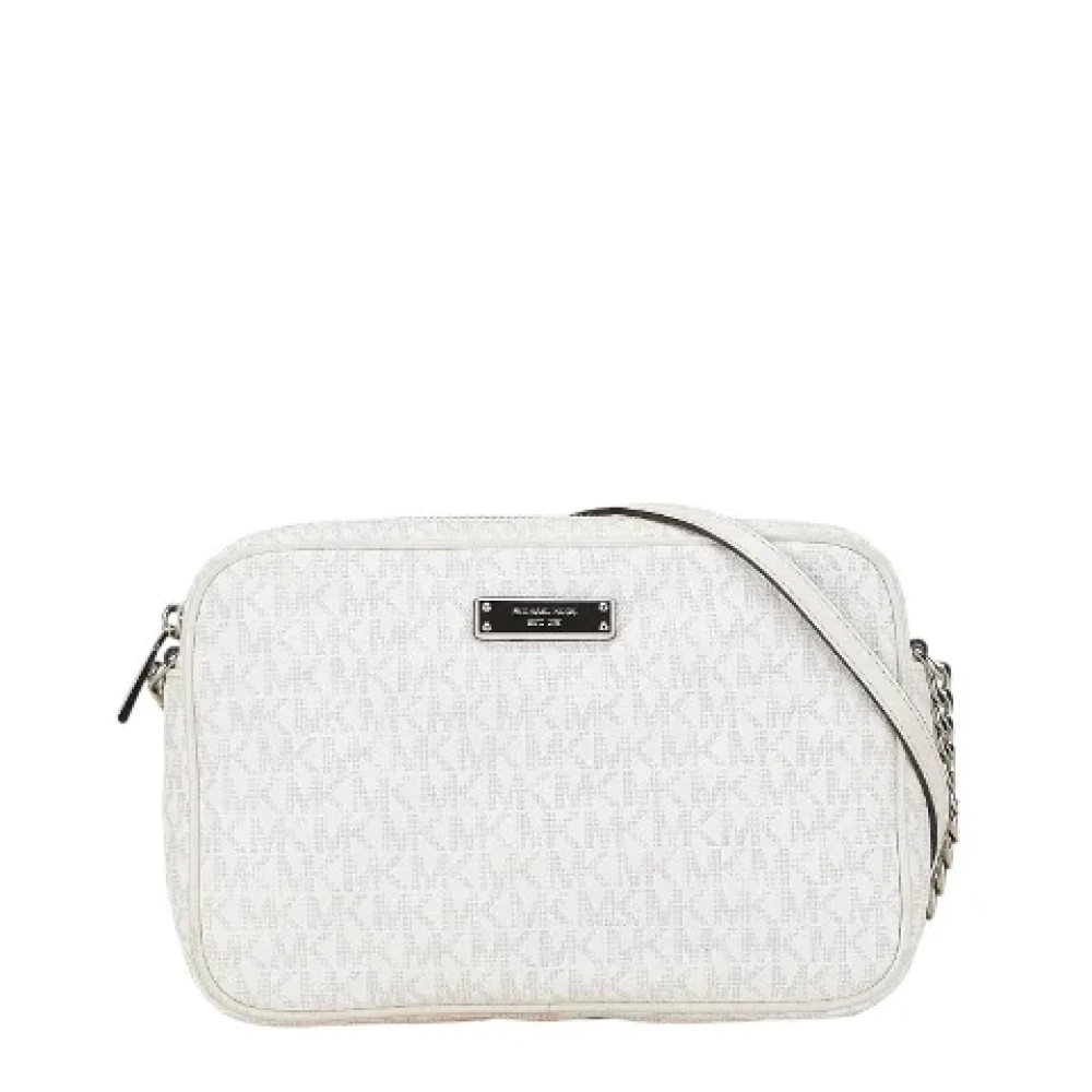 Michael Kors Pre-owned Plastic crossbody-bags White Dames