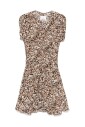 ecru-ruched-abstract-pattern-dress