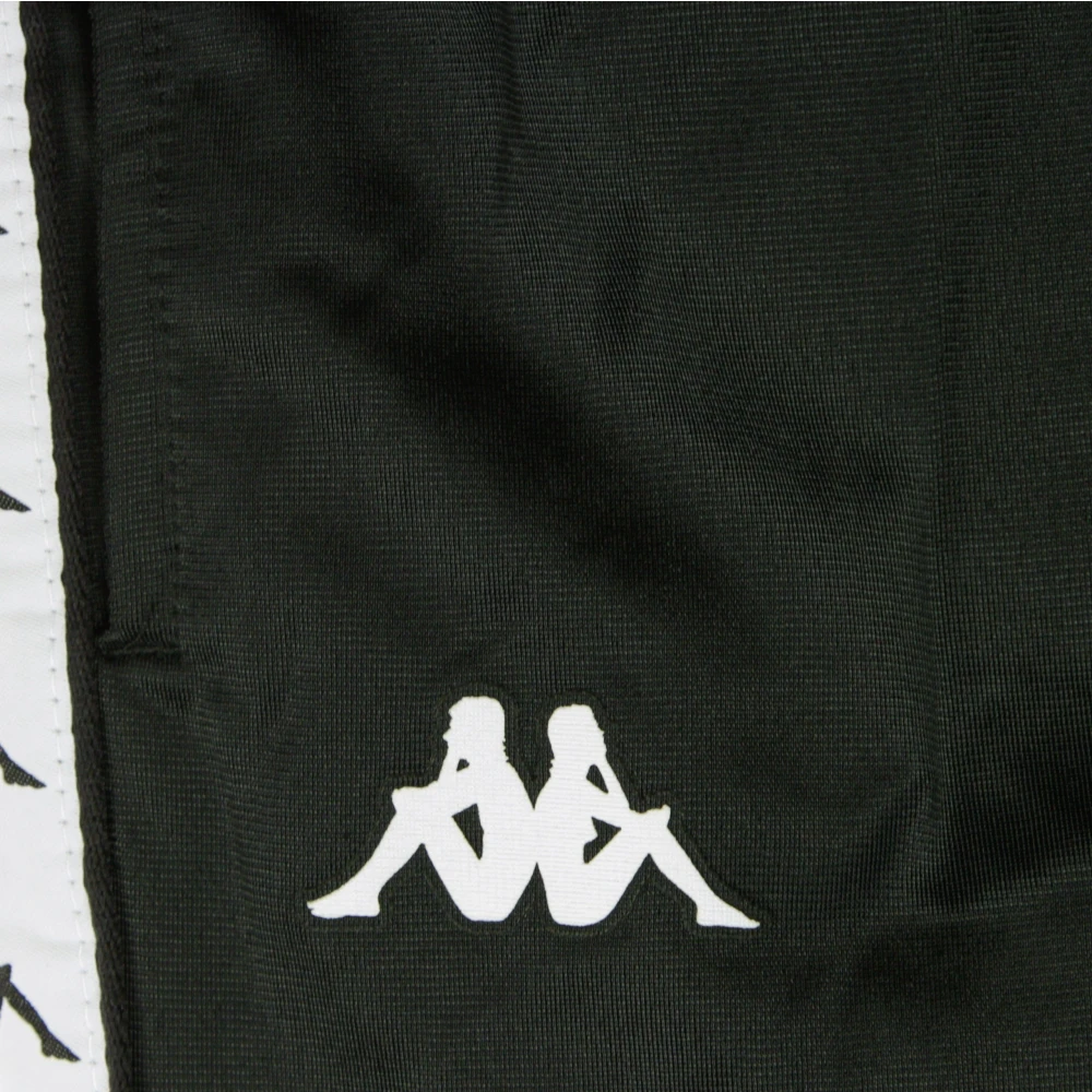 Kappa Smalle Dames Trainingsbroek Zwart Wit Black Dames