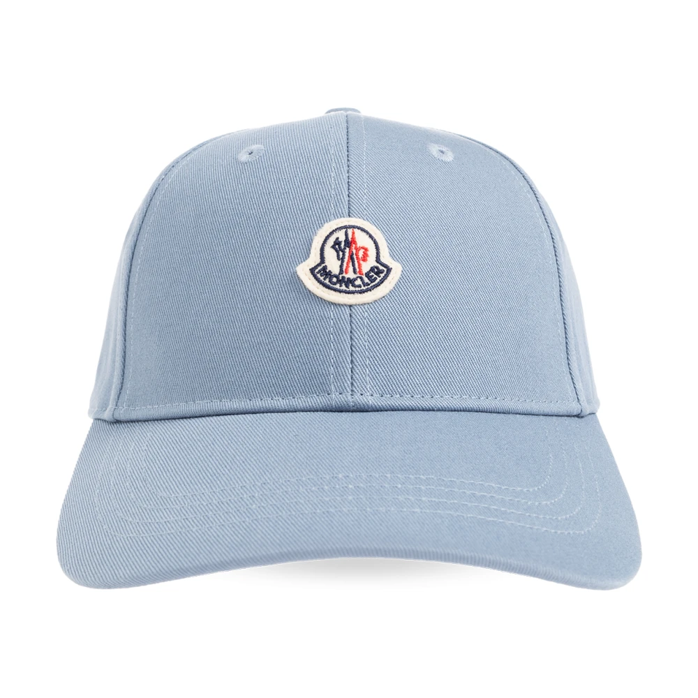 Moncler Baseball cap with logo Blue Heren