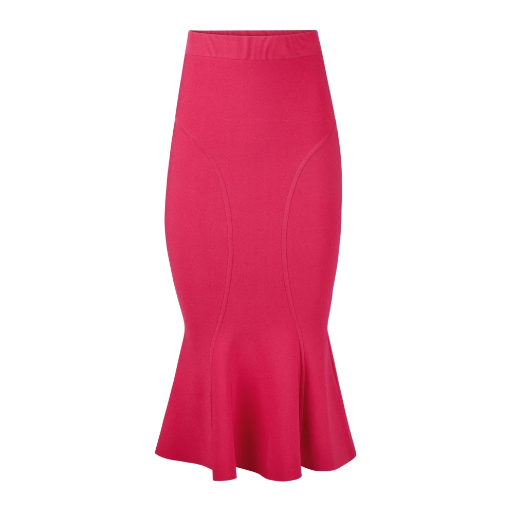 Nina Ricci Roze Zeemeermin Rok met Cutlines Pink Dames