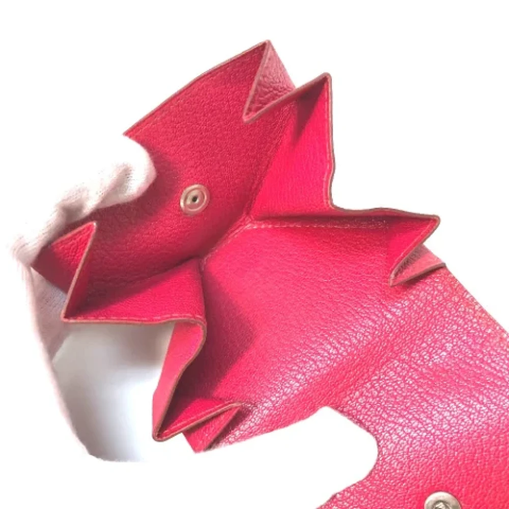 Hermès Vintage Pre-owned Leather wallets Pink Dames