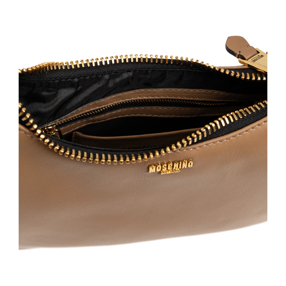 Moschino Schoudertas Brown Dames