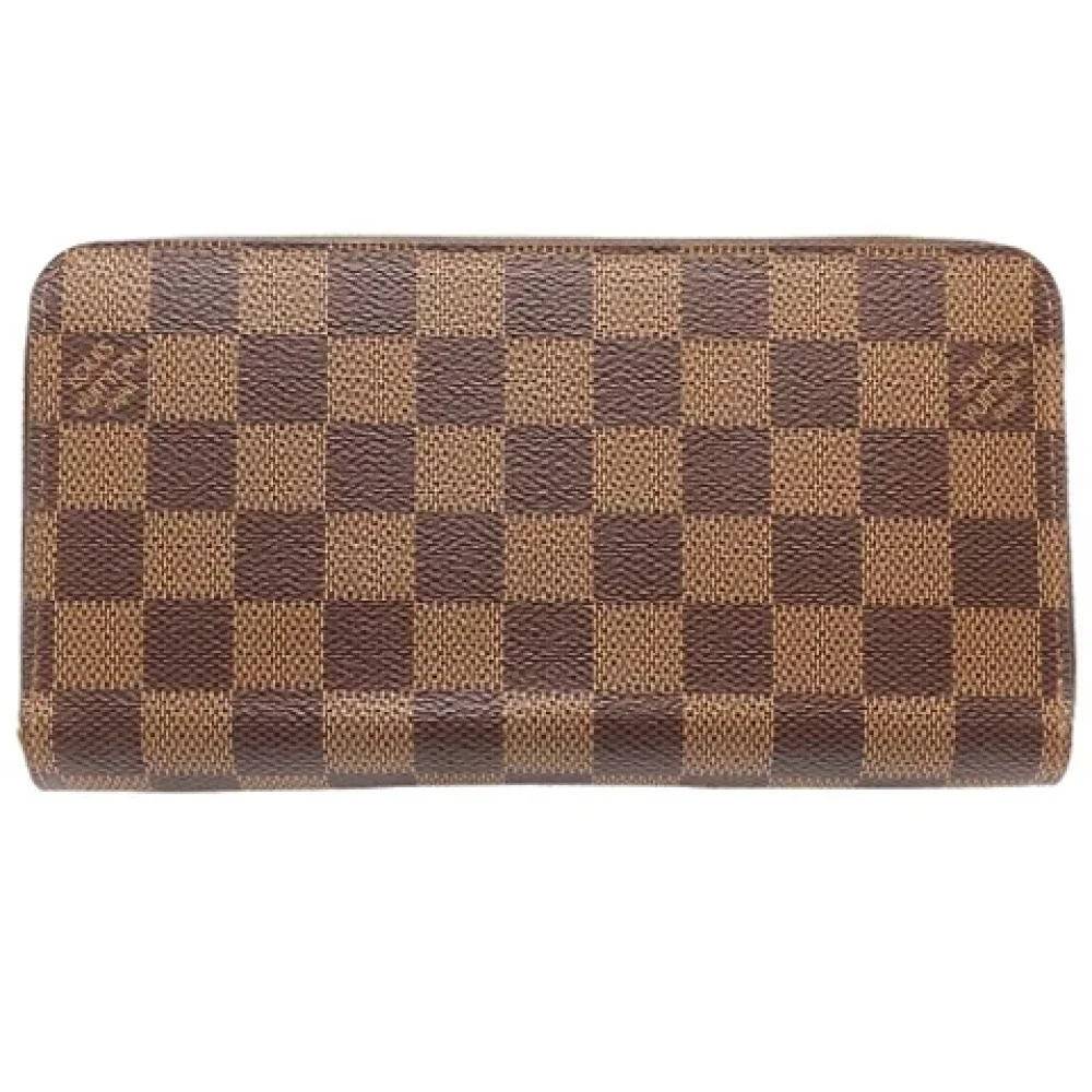 Louis Vuitton Vintage Pre-owned Canvas wallets Brown Dames