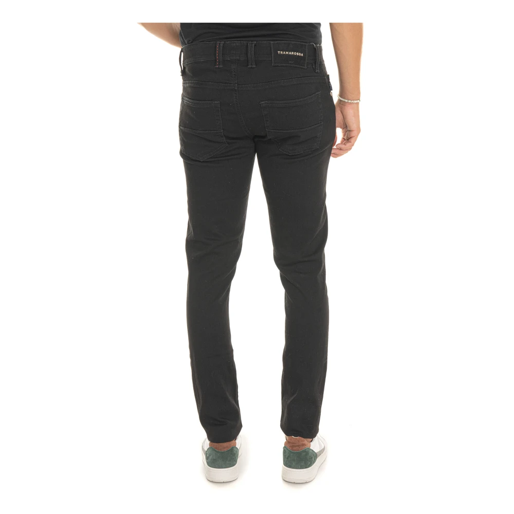 Tramarossa LeonardoZipss Denim Jeans Black Heren