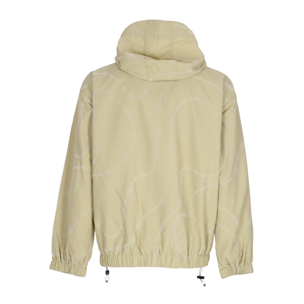 HUF Nylonjas met verstelbare capuchon Beige Heren