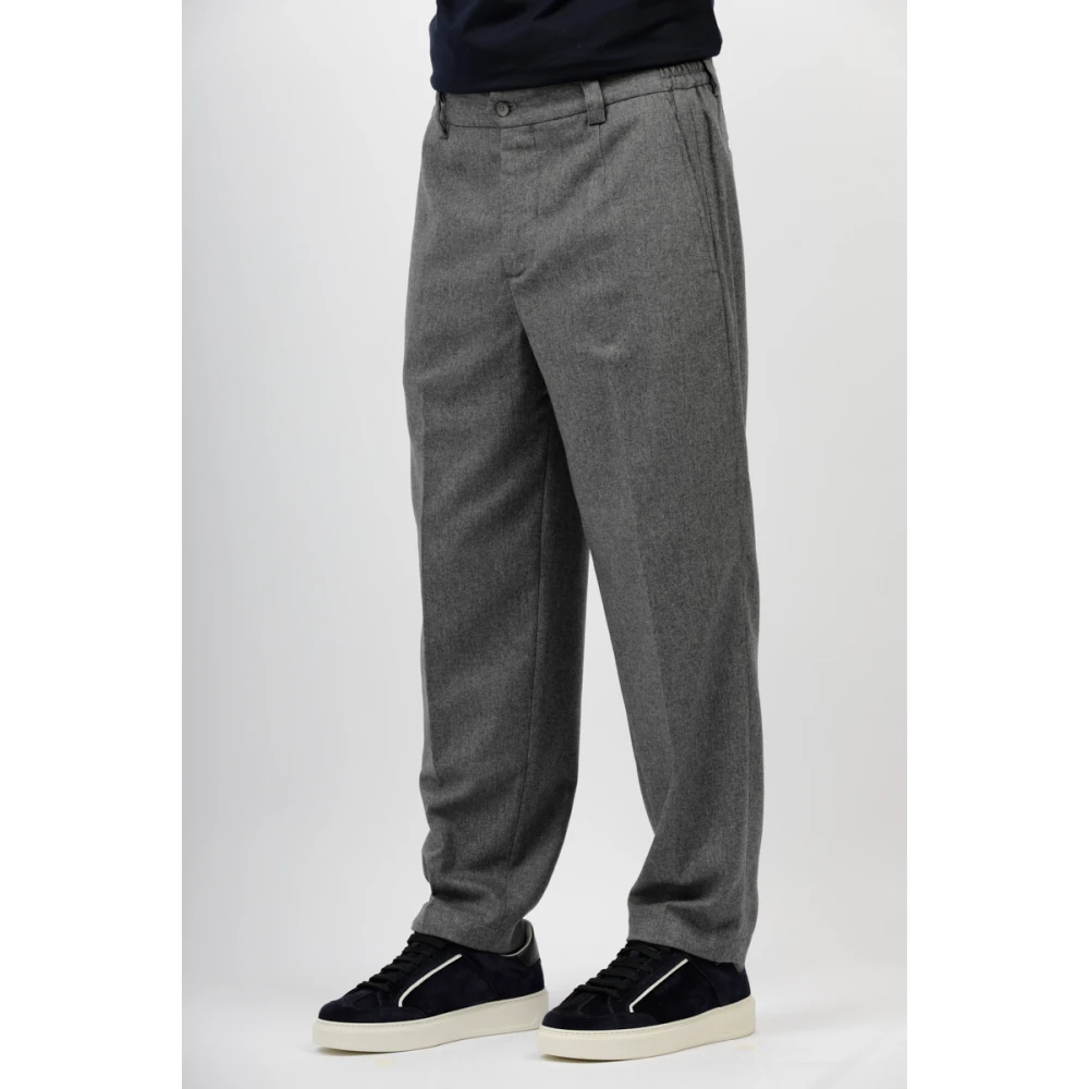 Briglia Wollen Broek Gray Heren
