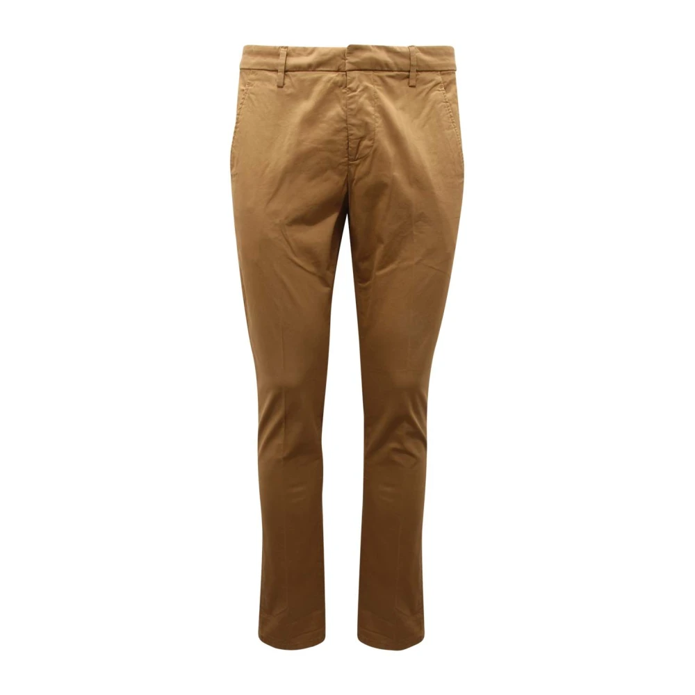 Dondup Men's Brown Italian Made Stylish Trousers - Chinos - W38 - Trousers