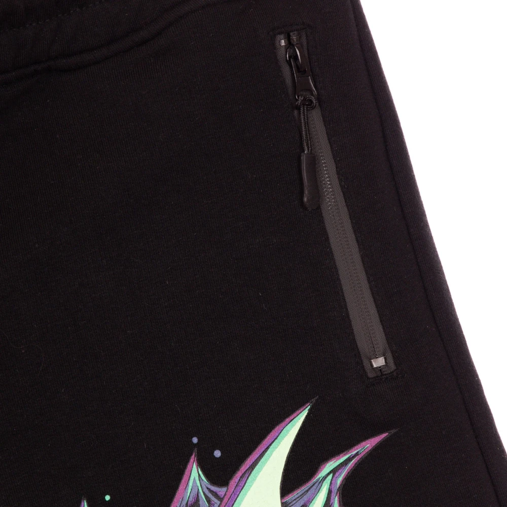 Dolly Noire Zwarte Sweat Shorts Lichtgewicht Trainingspak Black Heren