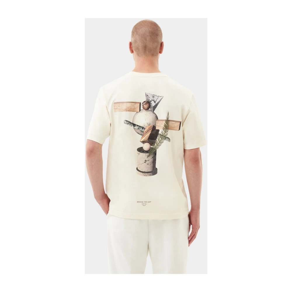 Filling Pieces T-shirt Balance Antique White Heren