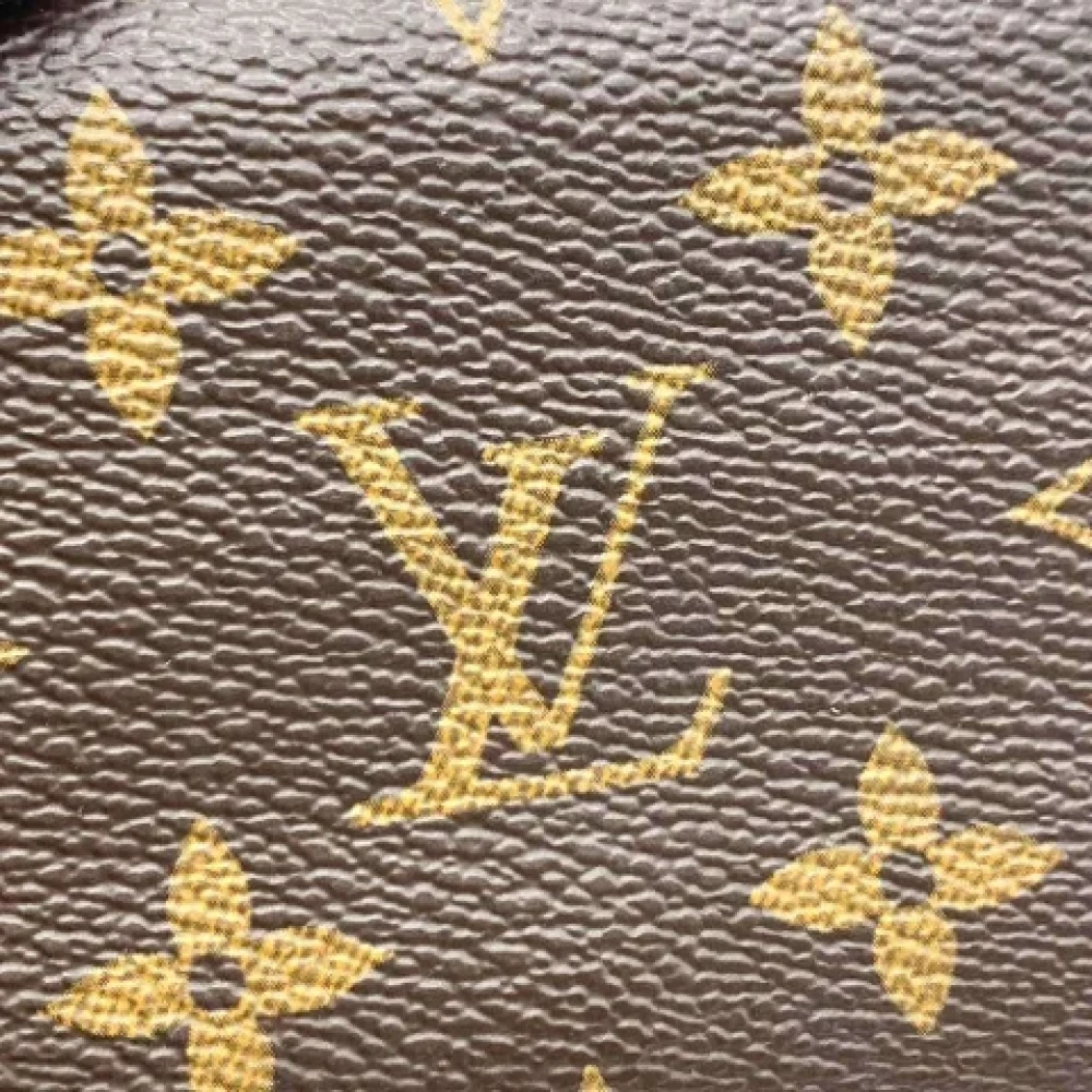 Louis Vuitton Vintage Pre-owned Fabric wallets Brown Heren