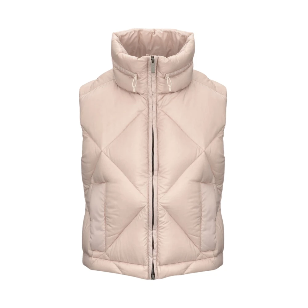 K-way Super Licht Gewatteerd Vest Pink Dames